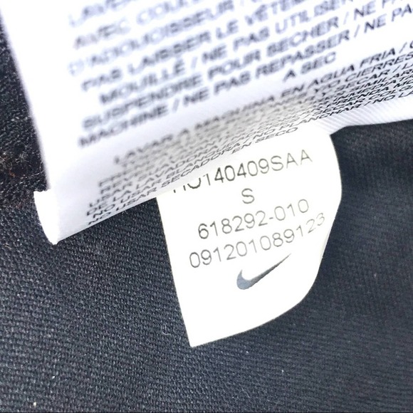 Nike reflective tights Small s leggings pants black - Picture 6 of 7